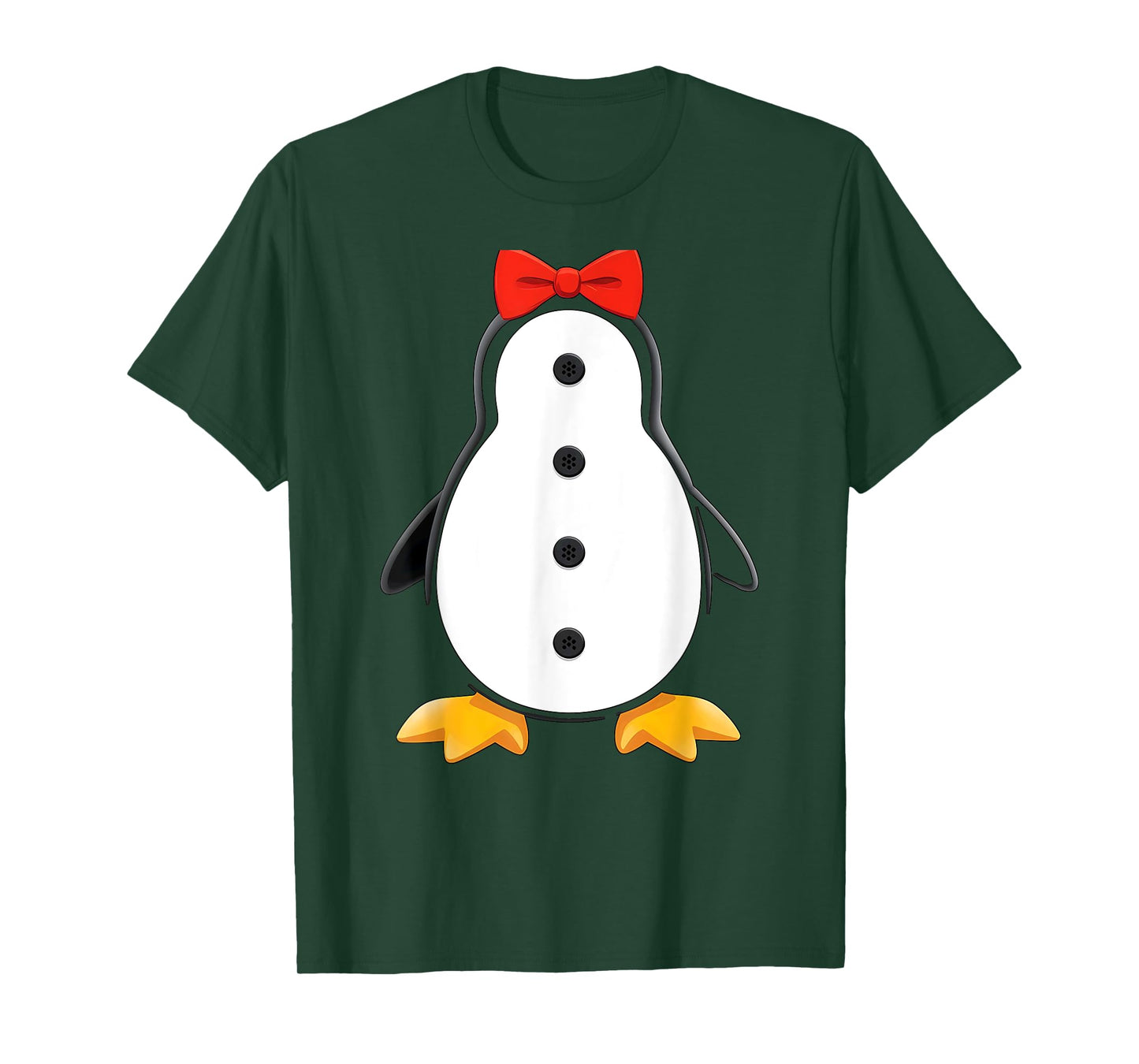 Penguin Body Tuxedo Halloween Costume T-Shirt
