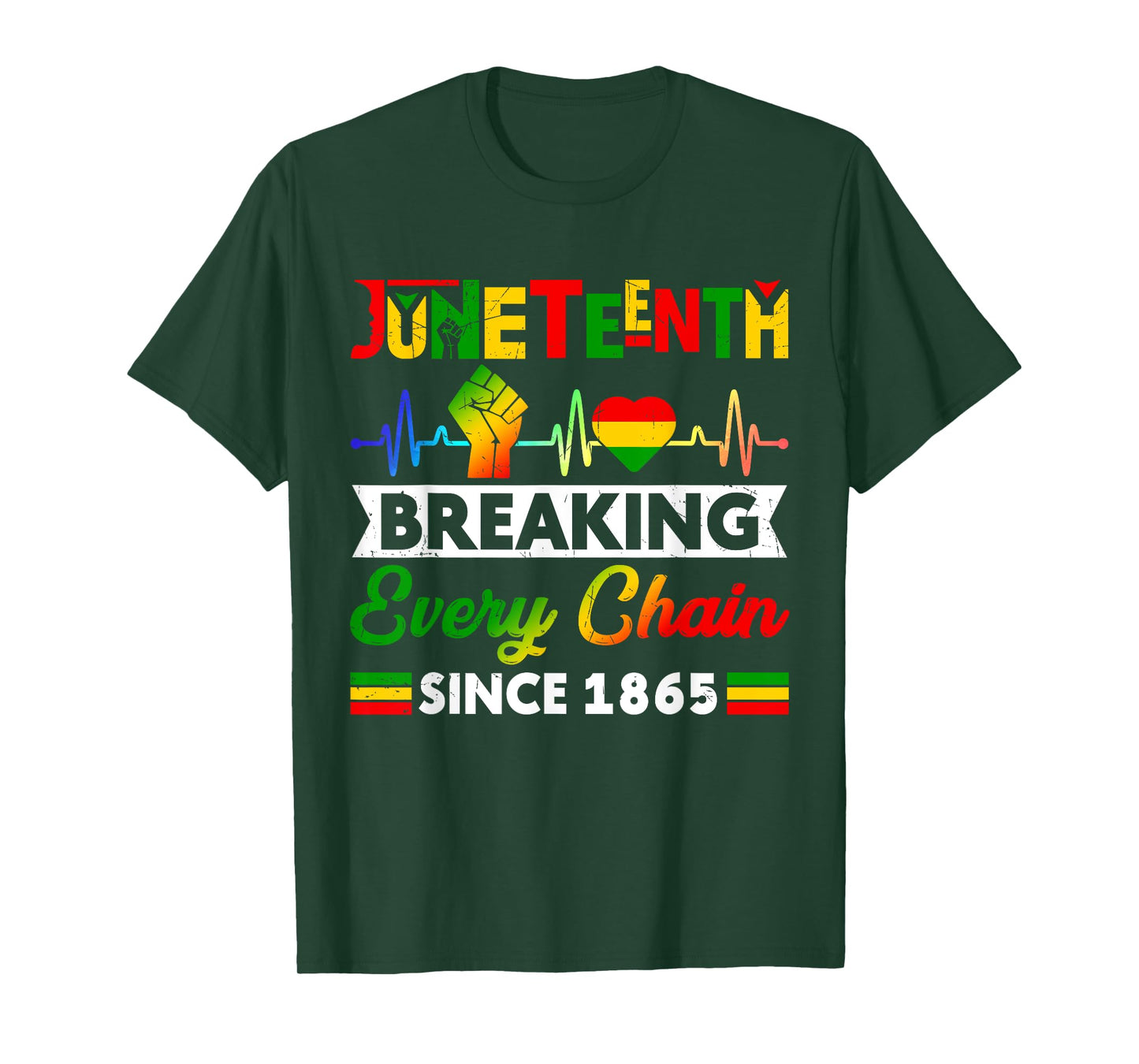 Breaking Every Chain Since 1865 Juneteenth Black History T-Shirt