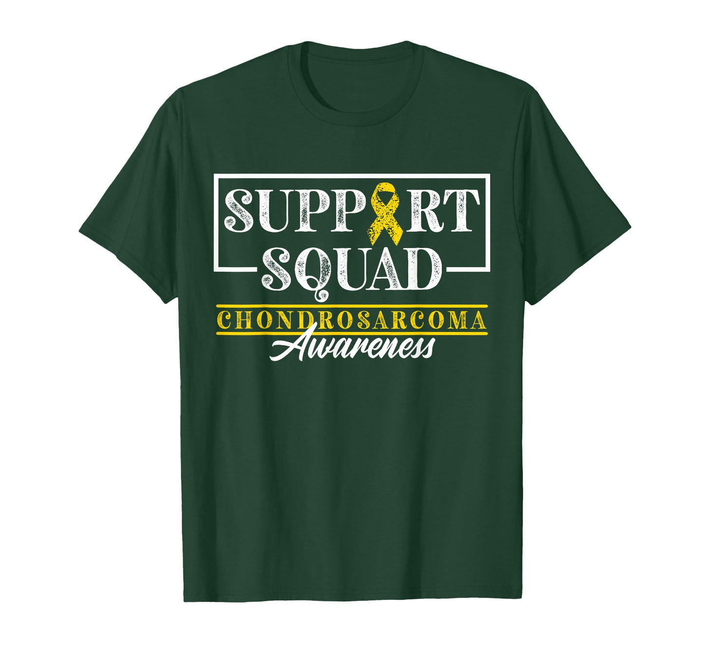 Bone Cancer I Support Awareness Squad I Chondrosarcoma T-Shirt