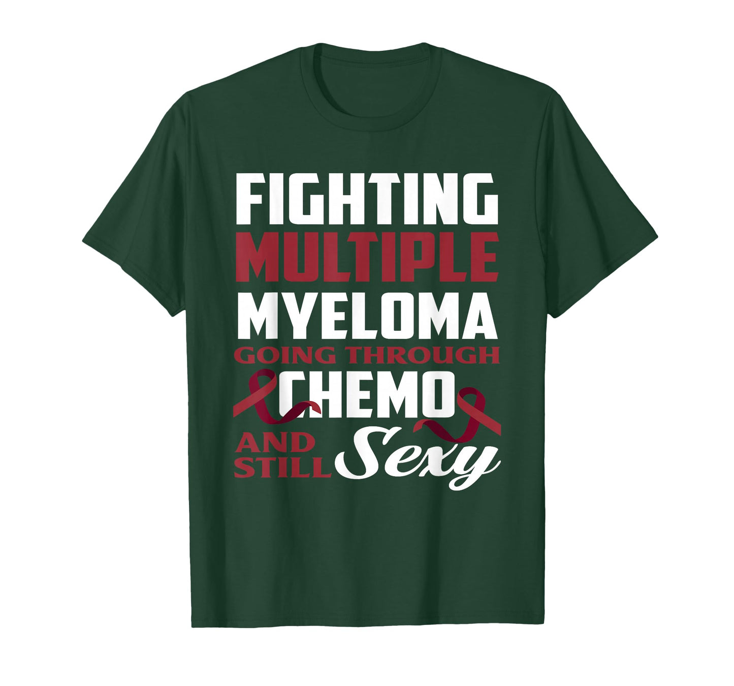 Fighting Multiple Myeloma Chemo Multiple Myeloma Awareness T-Shirt