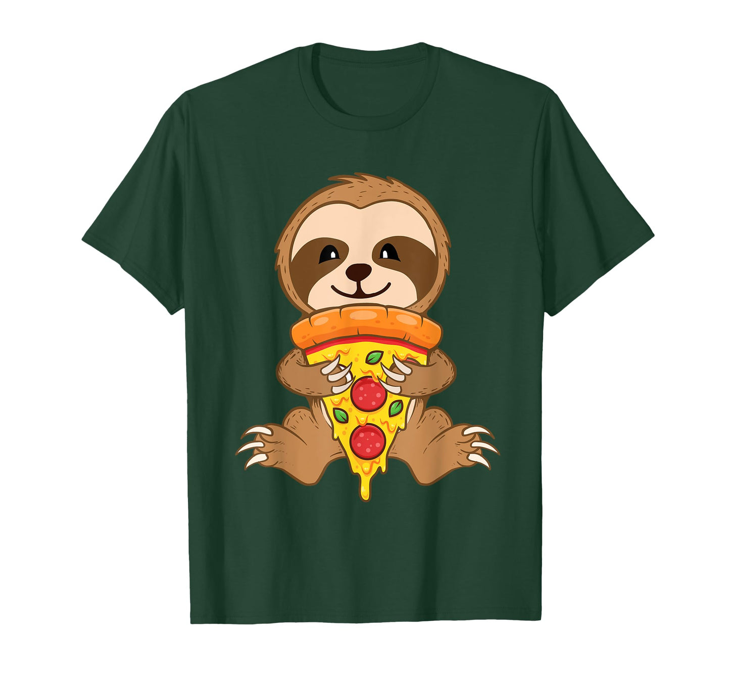 Sloth Pizza Lover - Foodie Wildlife Animal Nature Zookeeper T-Shirt