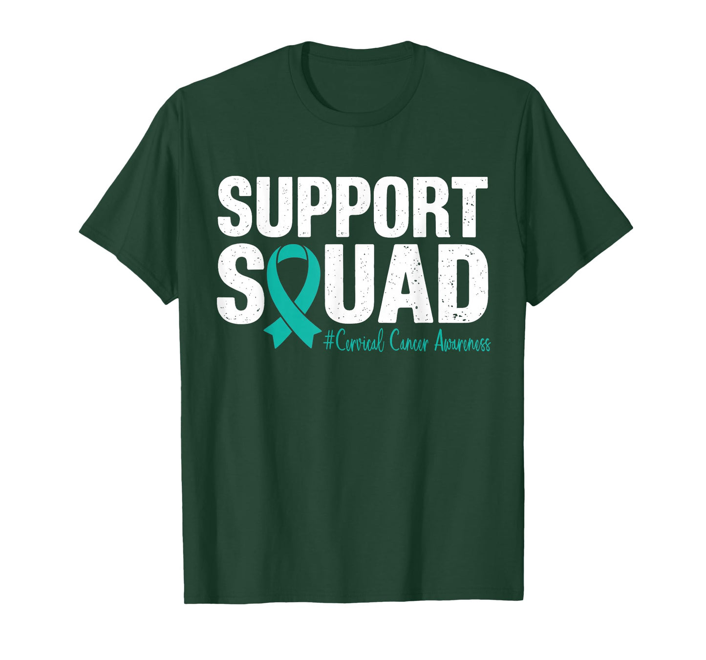 Cervical Cancer Awareness Support Squad Men Women Kids T-Shirt