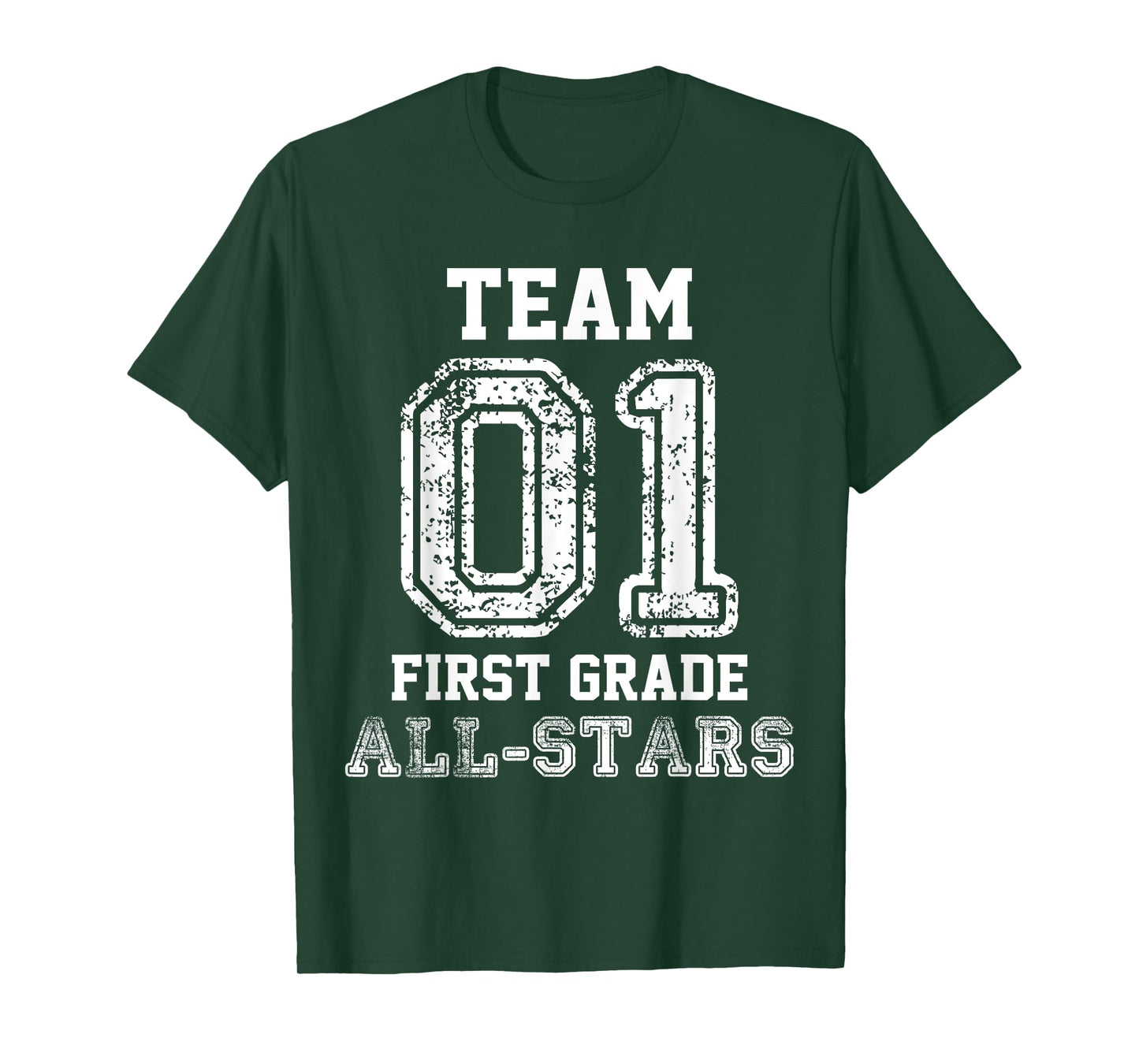 School Team 1st Grade All-Stars Sports Jersey T-Shirt