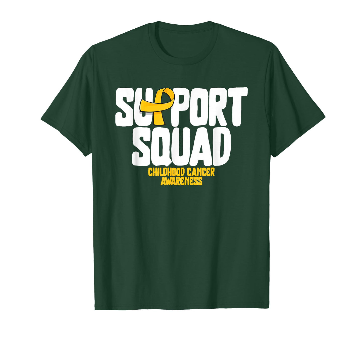 Childhood Cancer Support Squad Childhood Cancer Awareness T-Shirt