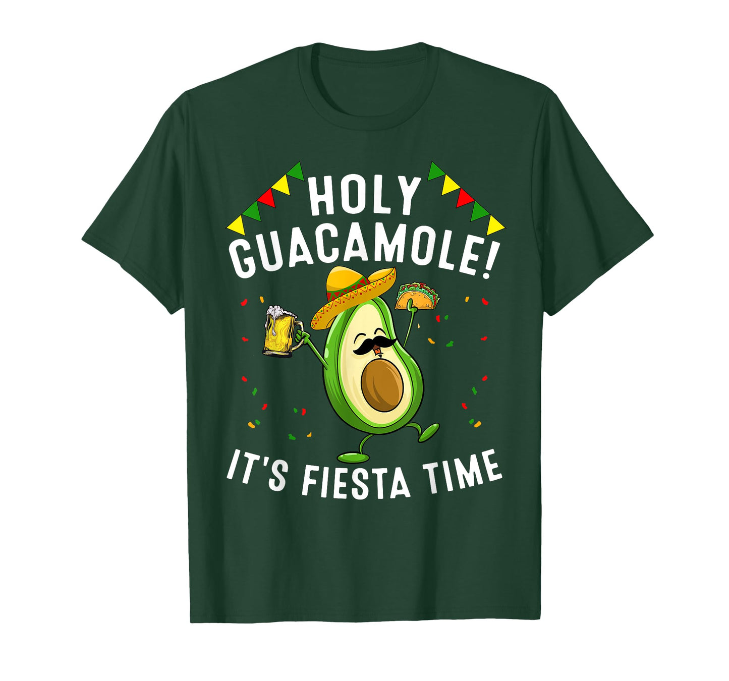 Funny Holy Guacamole Fiesta Cinco De Mayo Gift Cute Mexican T-Shirt