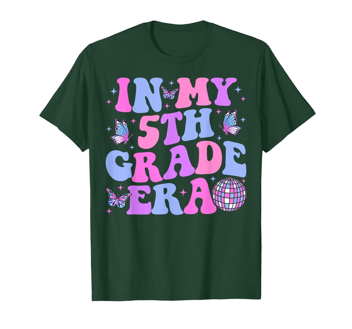 In My 5th Grade Era Back To School Fifth Grade Teacher T-Shirt