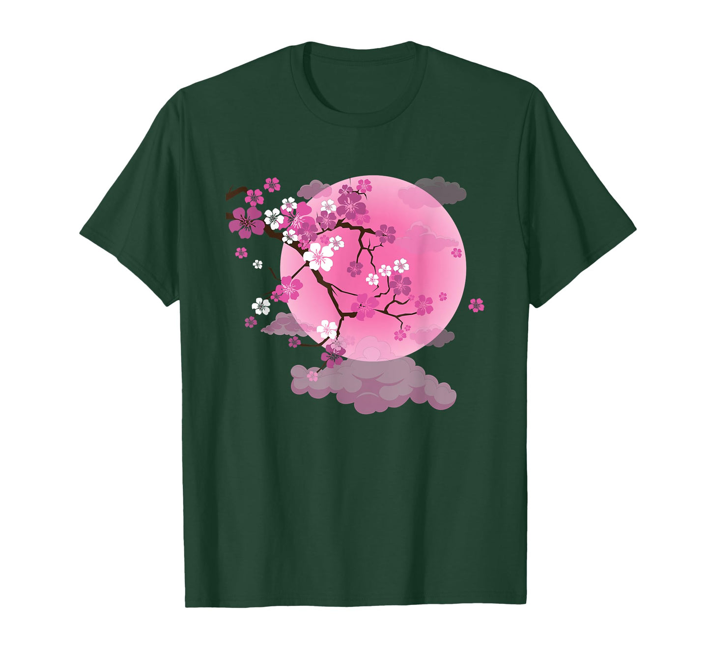 Japanese Sakura Cherry Blossom Tree Art Print T-Shirt