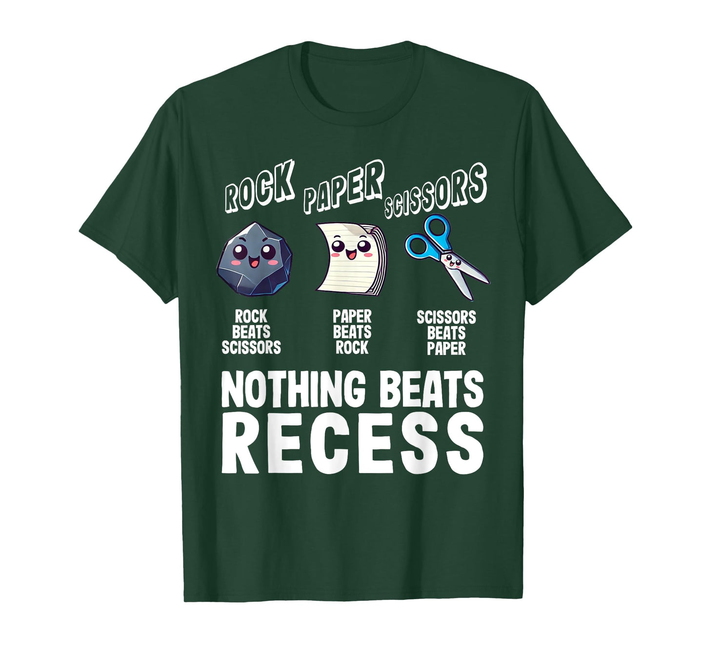 Funny Nothing Beats Recess Monitor Teacher Aide T-Shirt