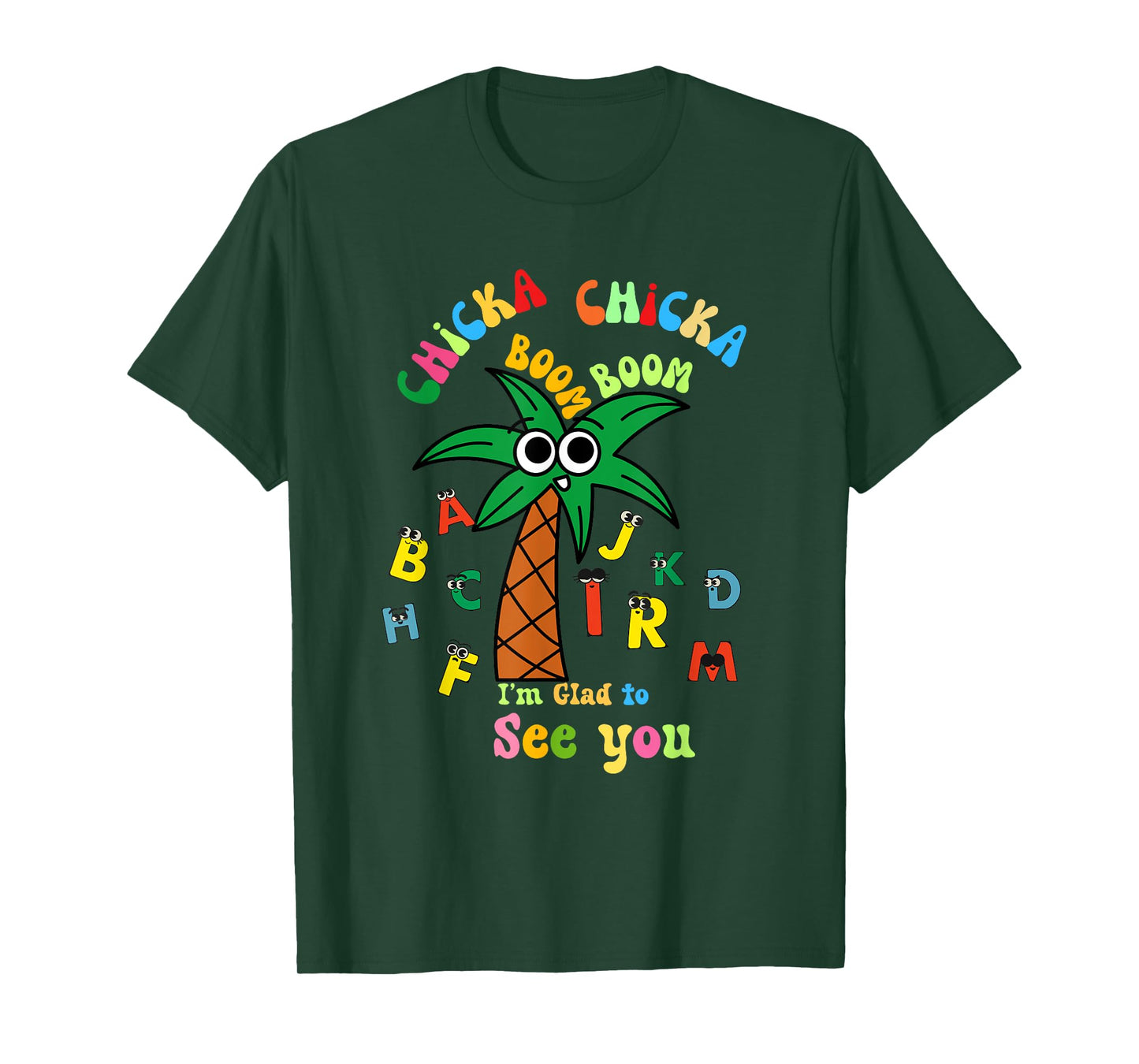 Chicka Chicka Boom Boom Tree: Alphabet Adventures T-Shirt