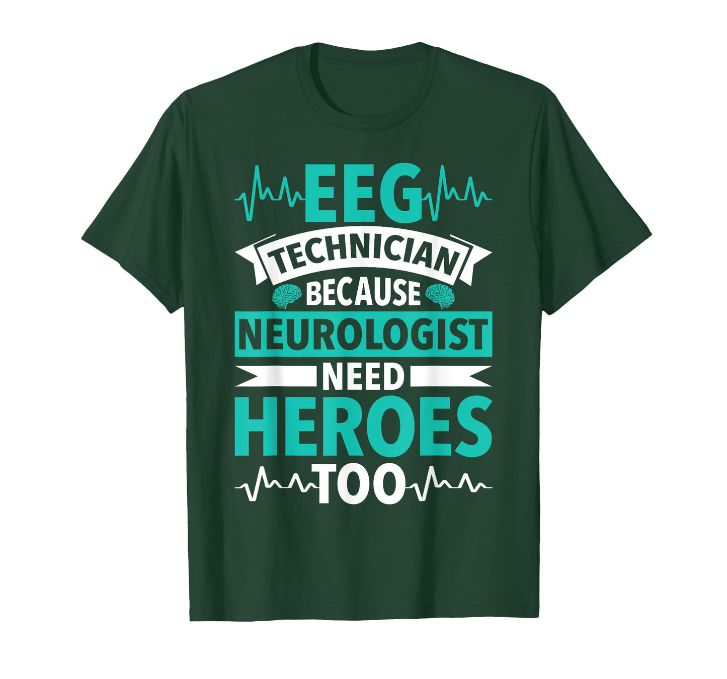 Funny Medical Neuro Tech EEG Technologist Tea EEG Tech T-Shirt