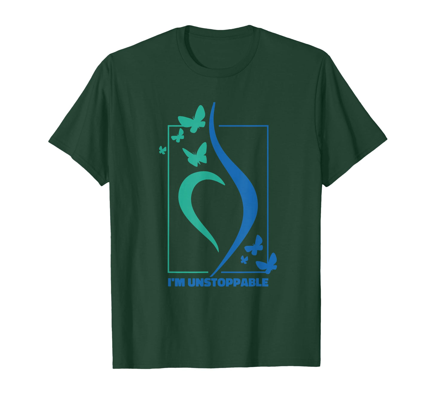 Eating Disorder Awareness Unstoppable Affirmation Strength T-Shirt