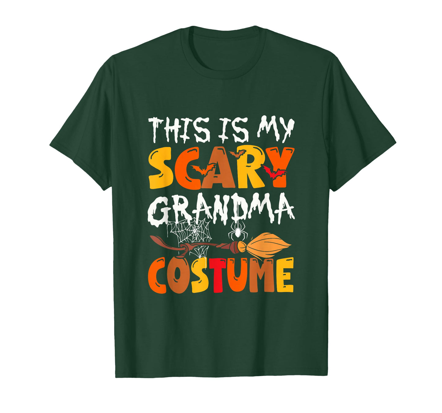My Scary Grandma Costume Halloween Family Funny Parties T-Shirt