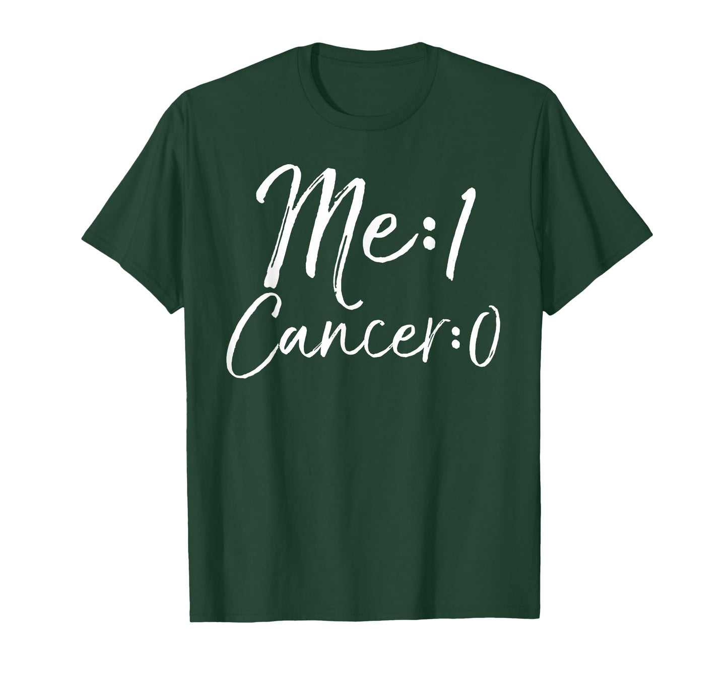 Cancer Free Remission Gift Cancer Survivor Me: 1 Cancer: 0 T-Shirt