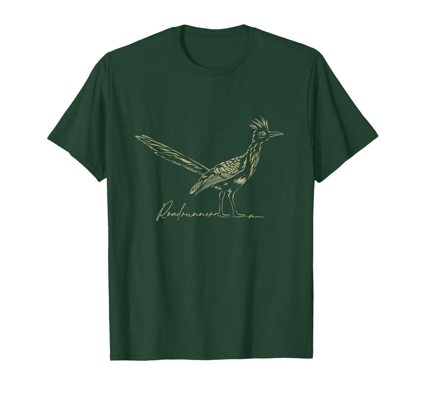 Minimalist Roadrunner Lover Distressed T-Shirt