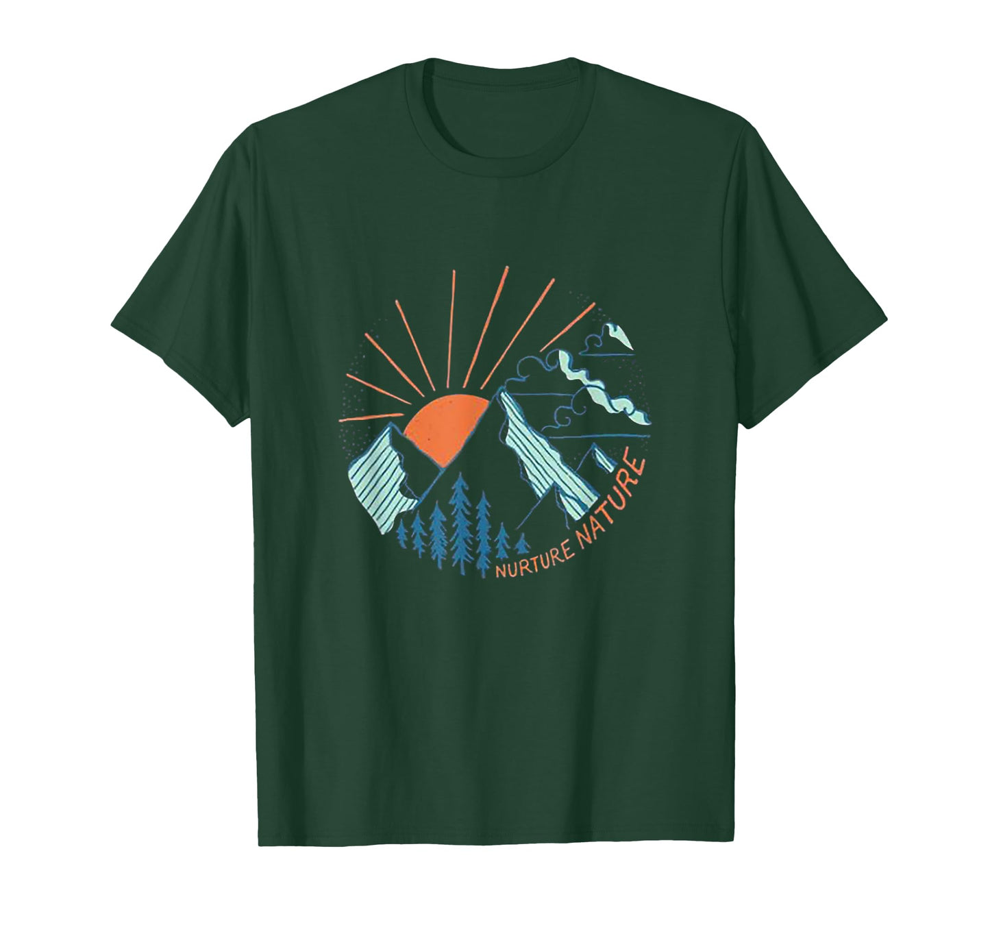 Nurture Nature Tshirt Nature Lover Gift Tee T-Shirt