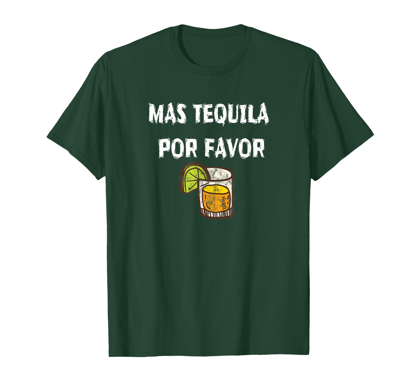 Mas Tequila Por Favor Party Alcohol Liquor Beach Pool Travel T-Shirt for Men Women