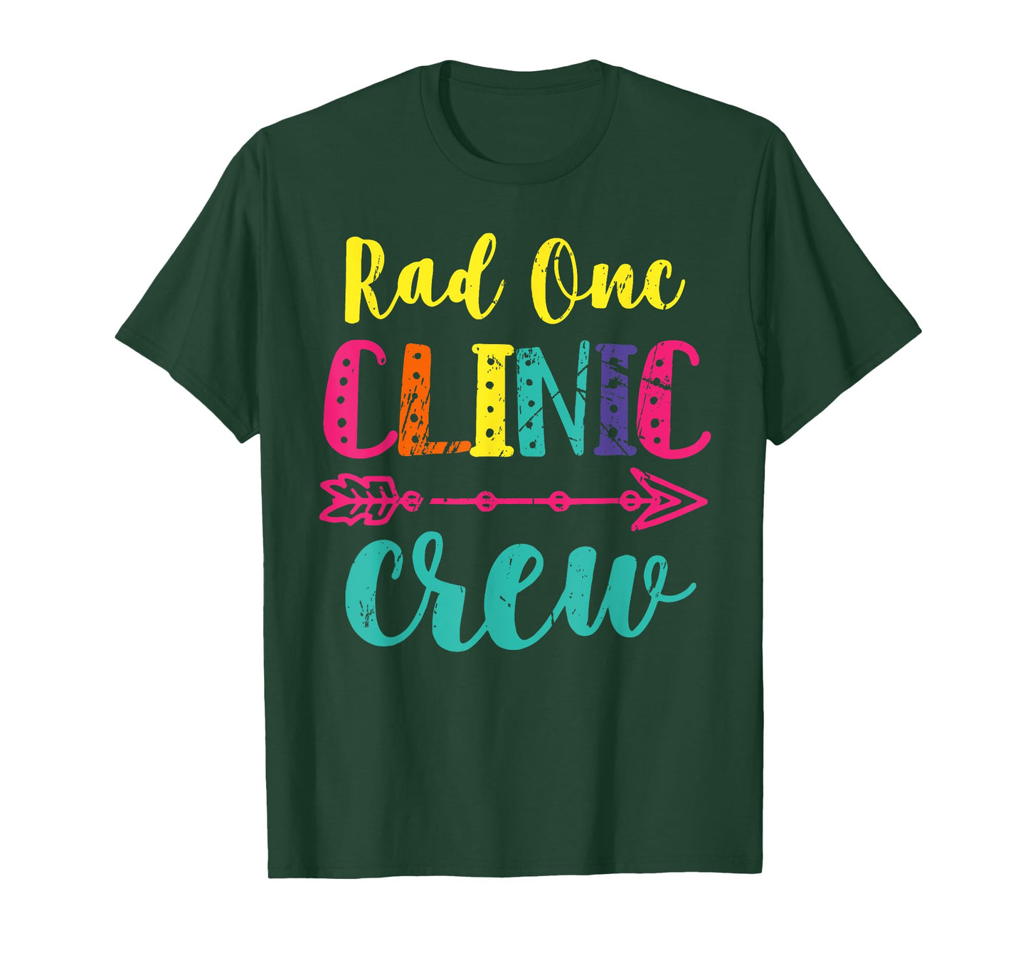 Rad Onc Clinic Crew Radiation Oncology Team Oncology Nurse T T-Shirt