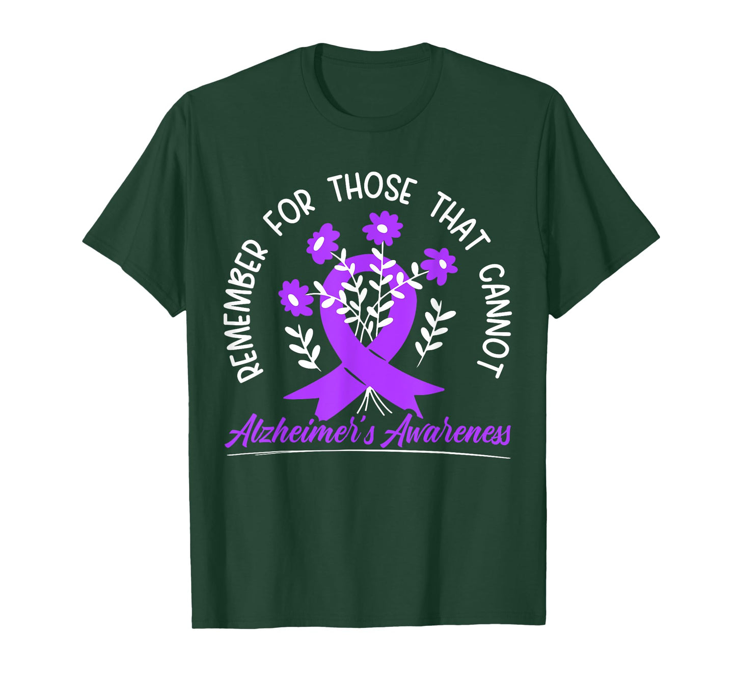 Remember For Thise That Cannot Alzheimer's Awareness T-Shirt