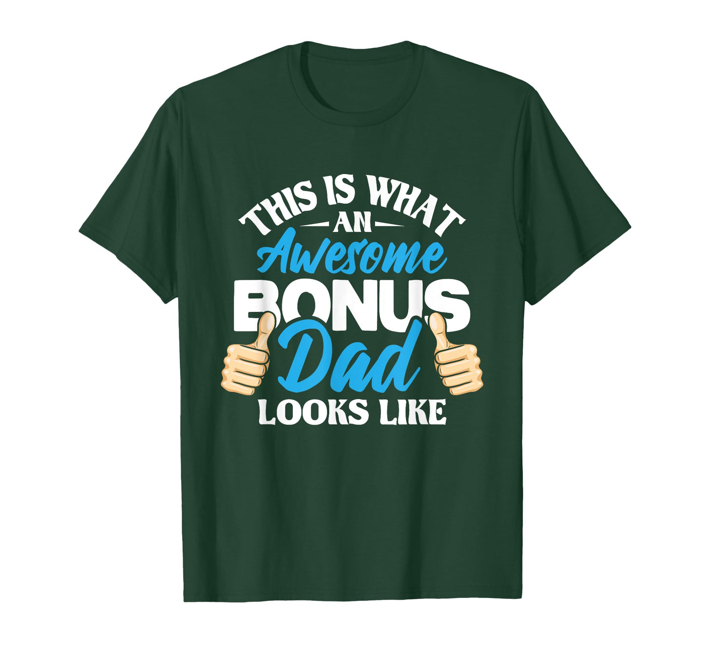 Awesome Bonus Dad Looks Like - Uncle Stepfather Father's Day T-Shirt