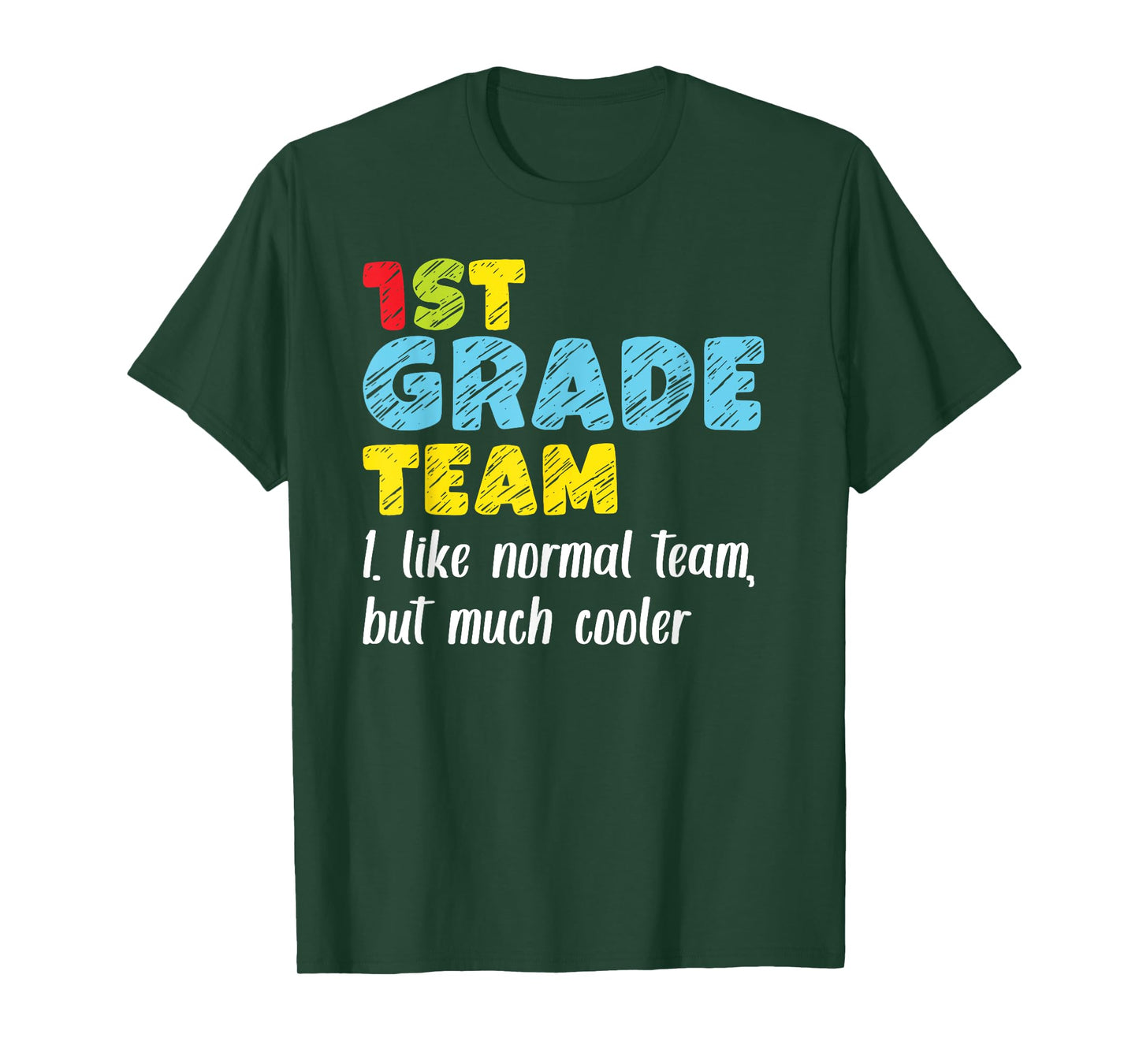Team First Grade Back To School 1st Grade Teacher Student T-Shirt