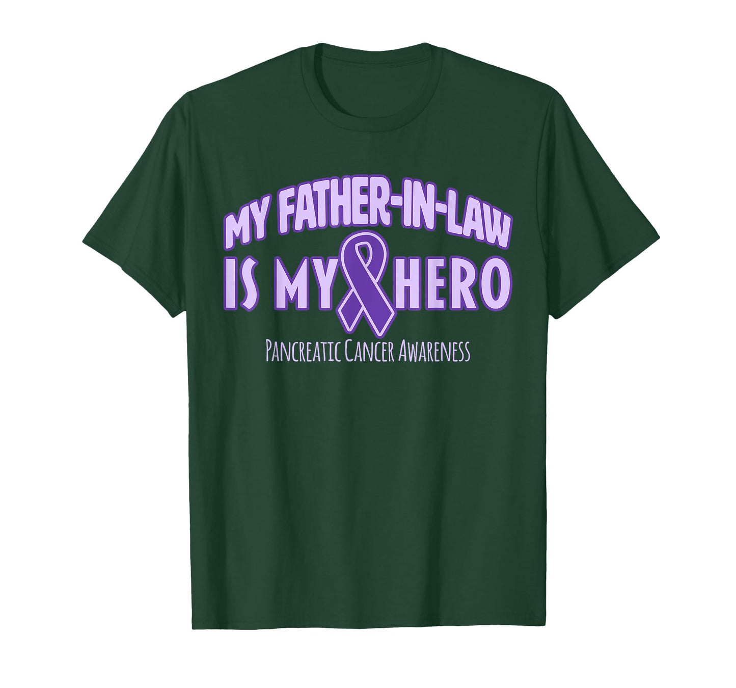 My Father-in-law is my Hero Pancreatic Cancer Awareness Tee