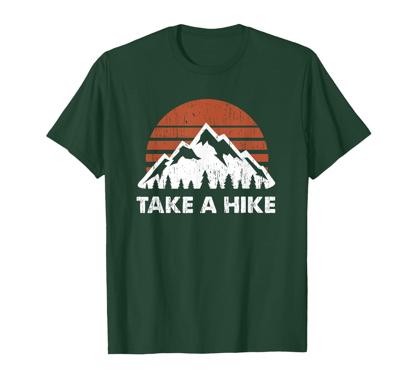 Vintage Take a Hike T-shirt Outdoors Nature Hiking Lover Tee T-Shirt
