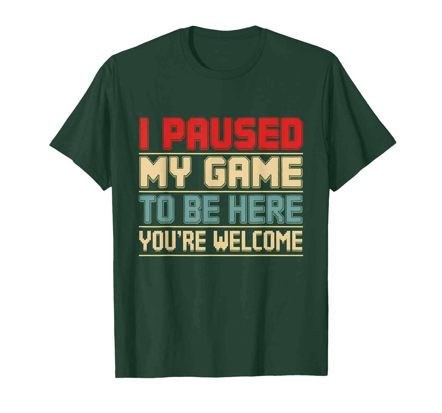 Bruh I Paused My Game Funny Skeleton Halloween Youths Teens T-Shirt