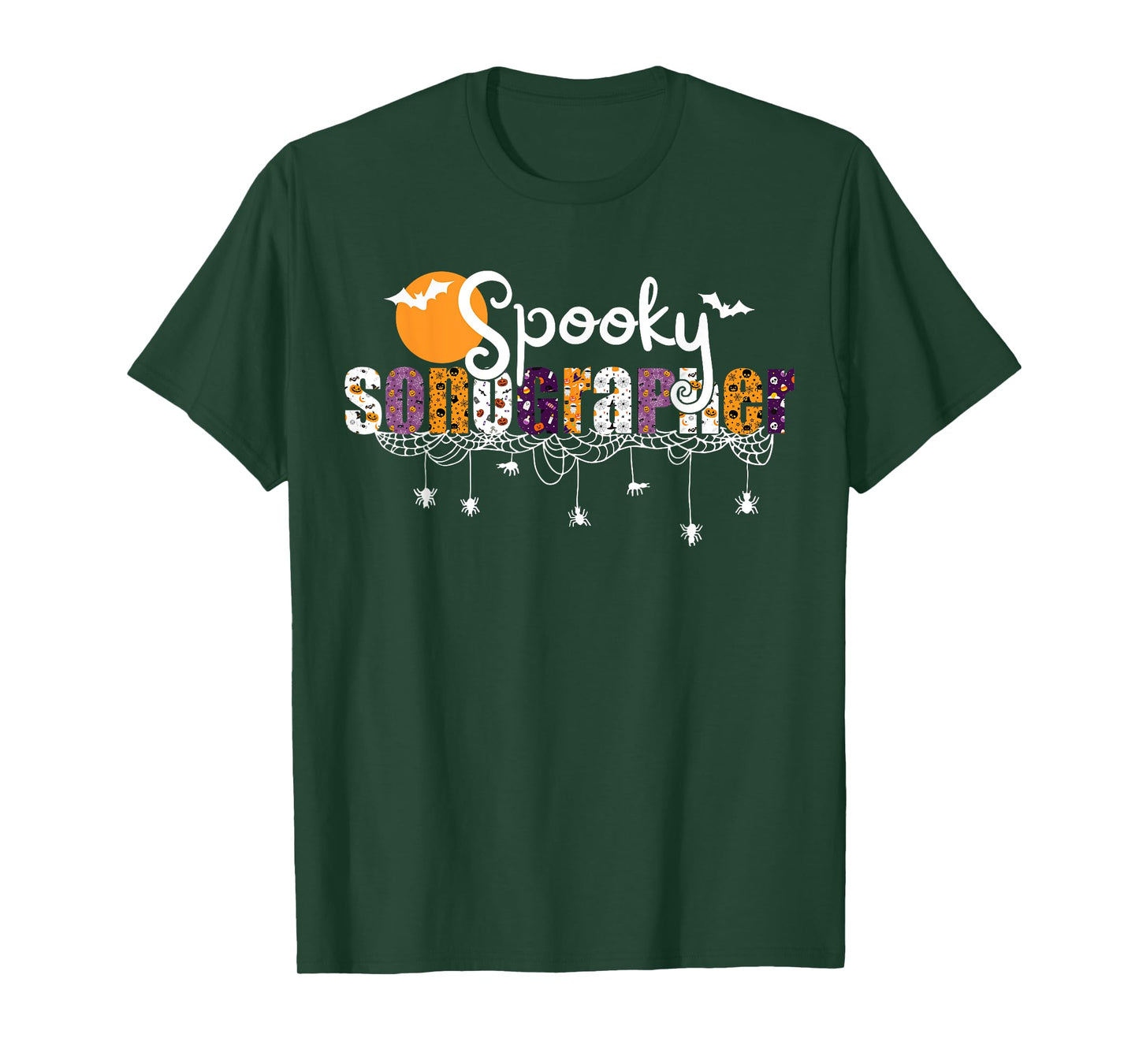 Retro Spooky Sonographer Halloween Ultrasound Technologist T-Shirt