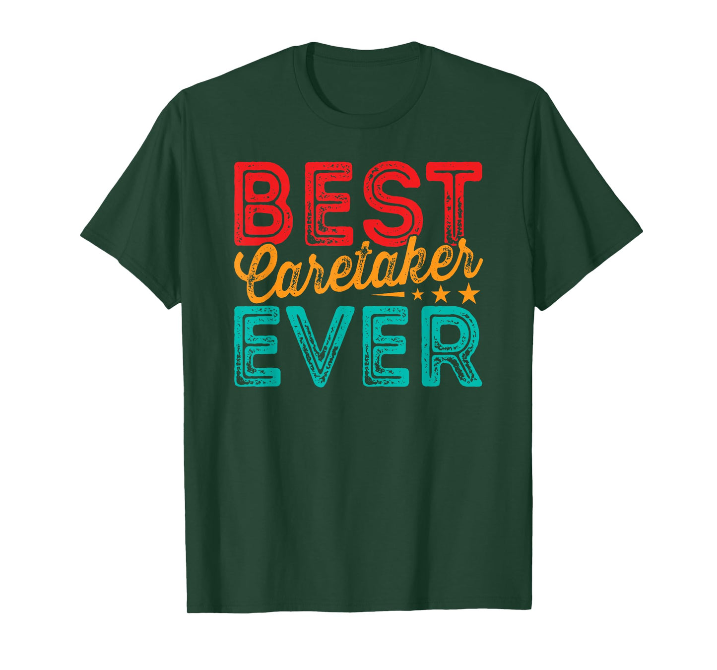 Best Caretaker Caregiver Caregiving Nursing Expert Nurse T-Shirt