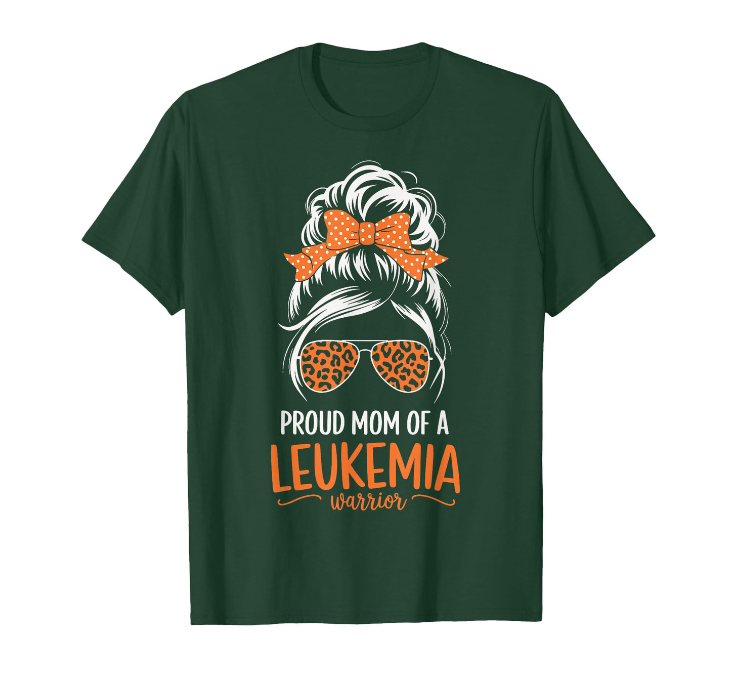 Proud Mom Of A Leukemia Warrior Stem Cell Transplant T-Shirt