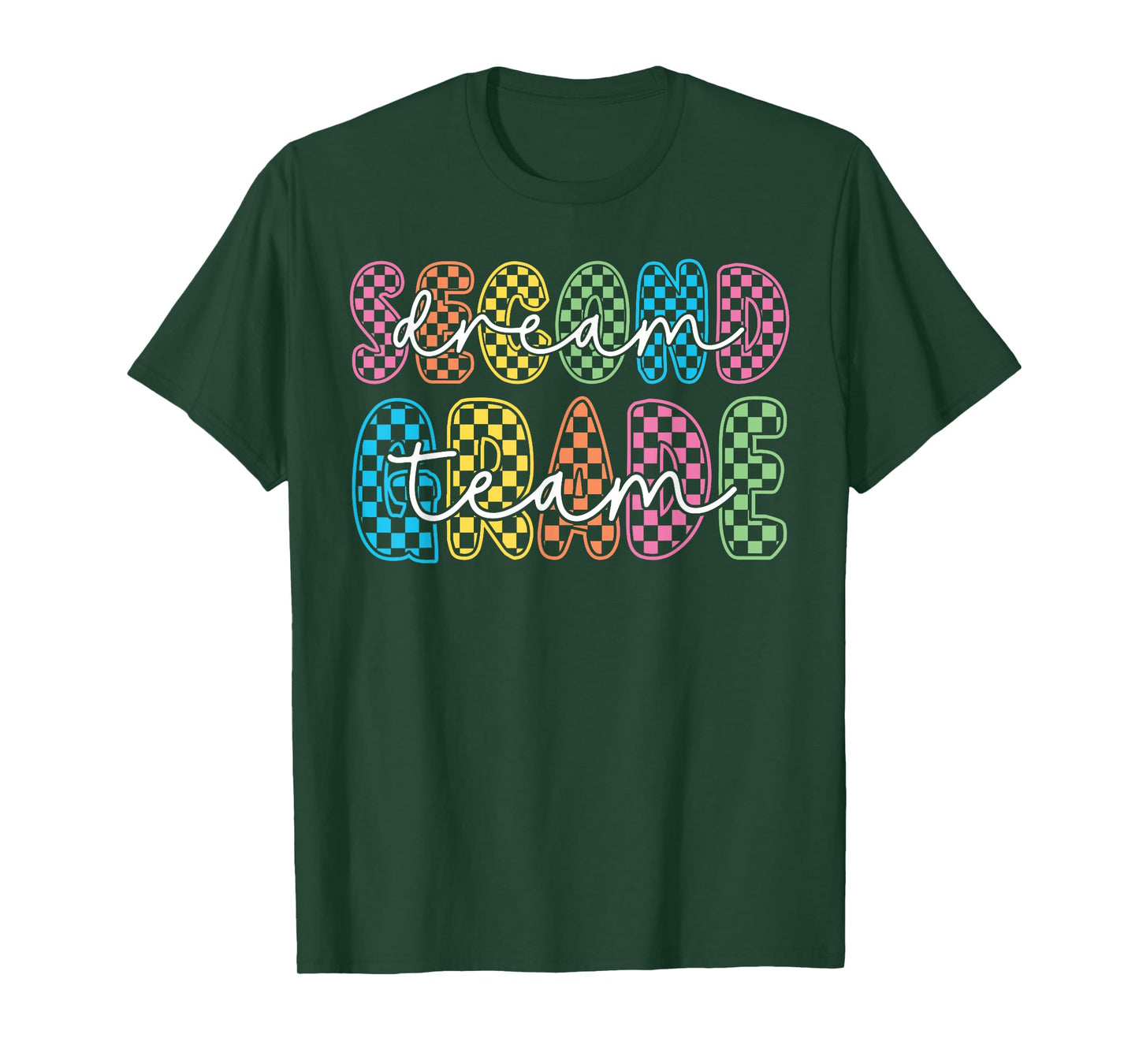 2nd Second Grade Dream Team Teacher First Day Back To School T-Shirt