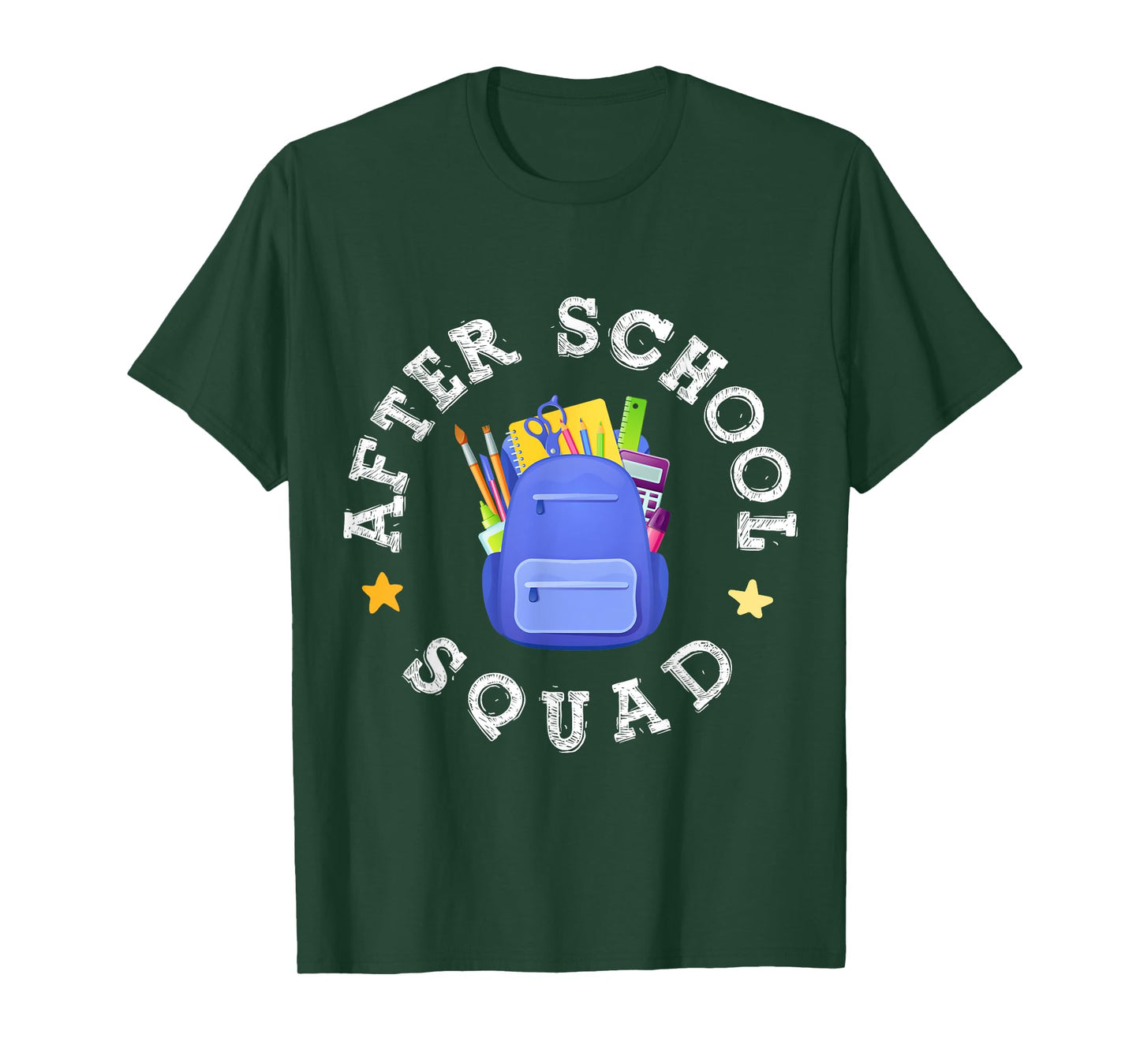 After School Squad Program Staff Appreciation Teacher T-Shirt