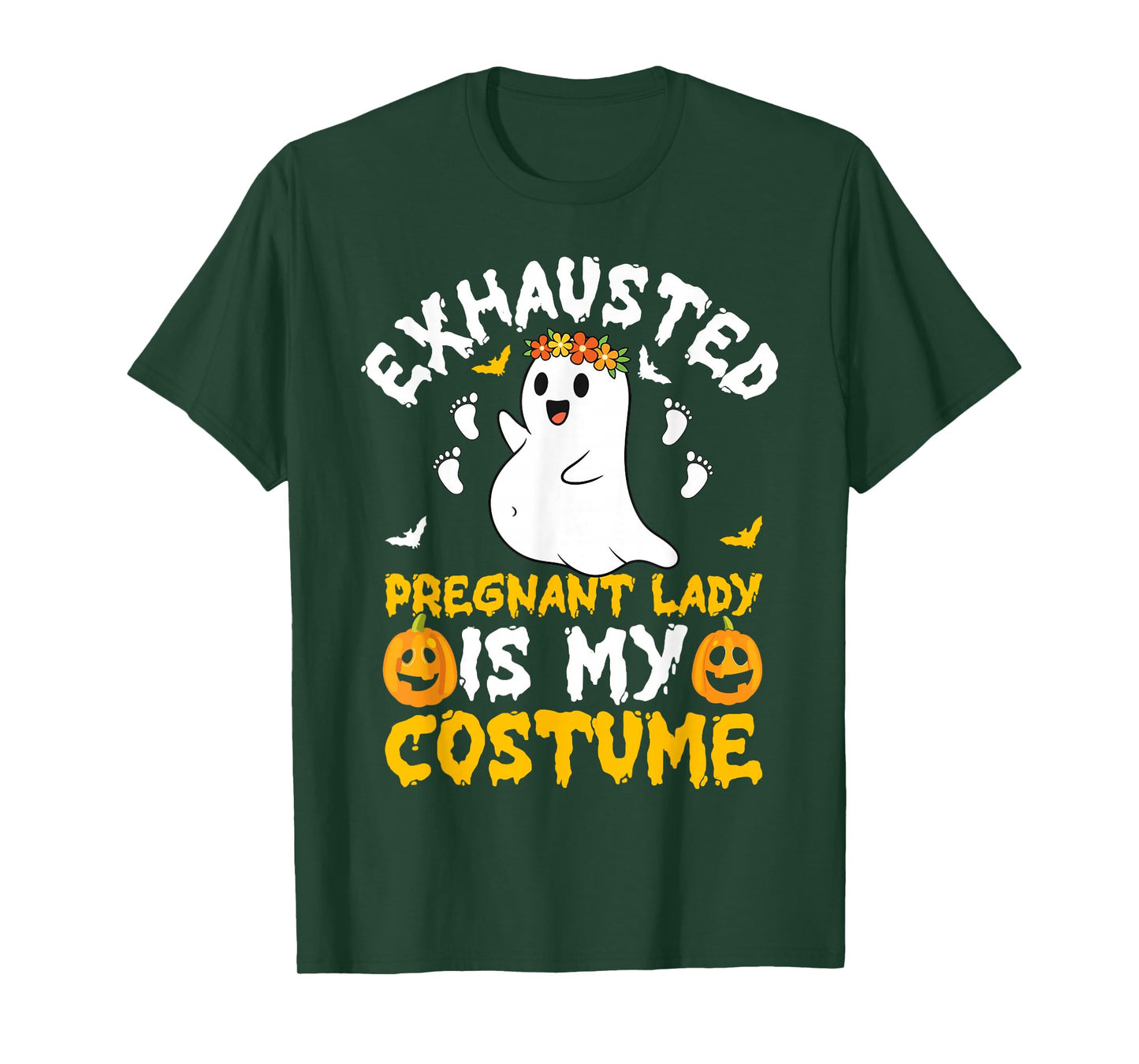 Halloween Pregnancy Skeleton Baby Bump Announcement T-Shirt