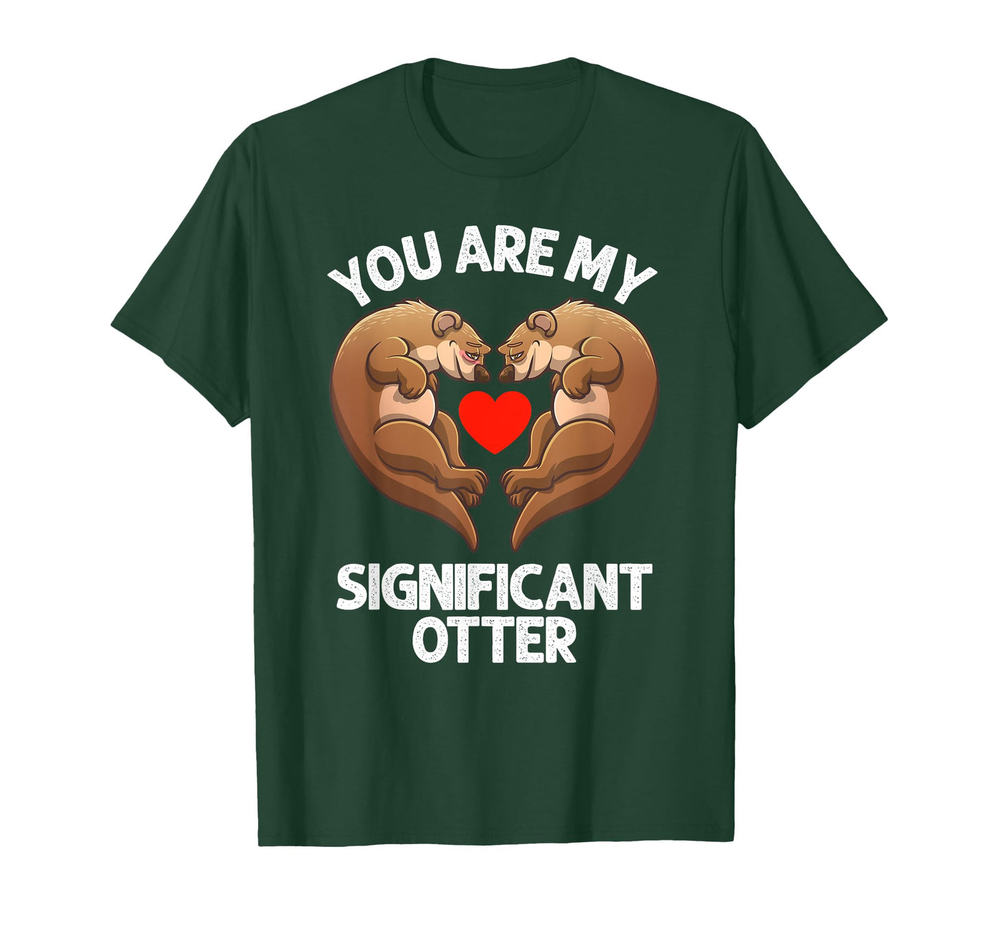 Cute Otter Design For Men Women Sea Otter Wildlife Animal T-Shirt