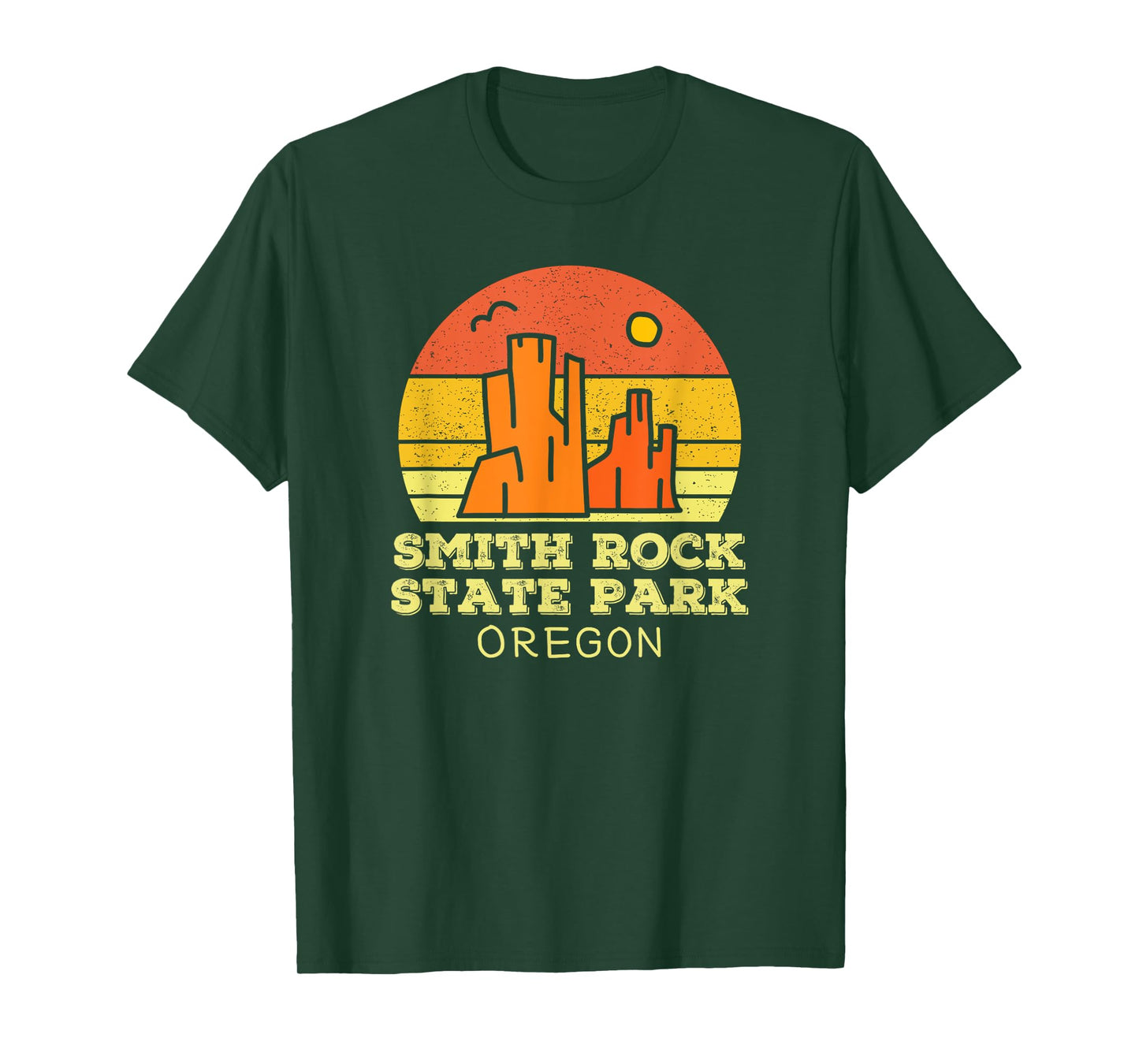 Smith Rock State Park Oregon Hiking Climbing T-Shirt