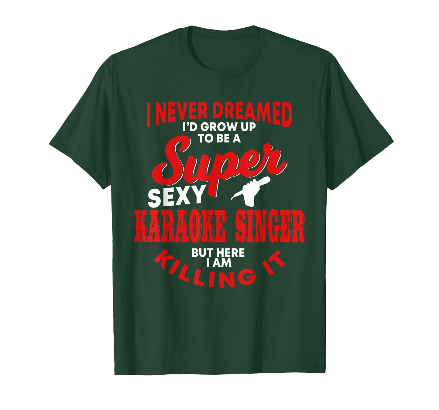 Funny Karaoke Singer Saying Karaoke Songs Sing-Along Music T-Shirt
