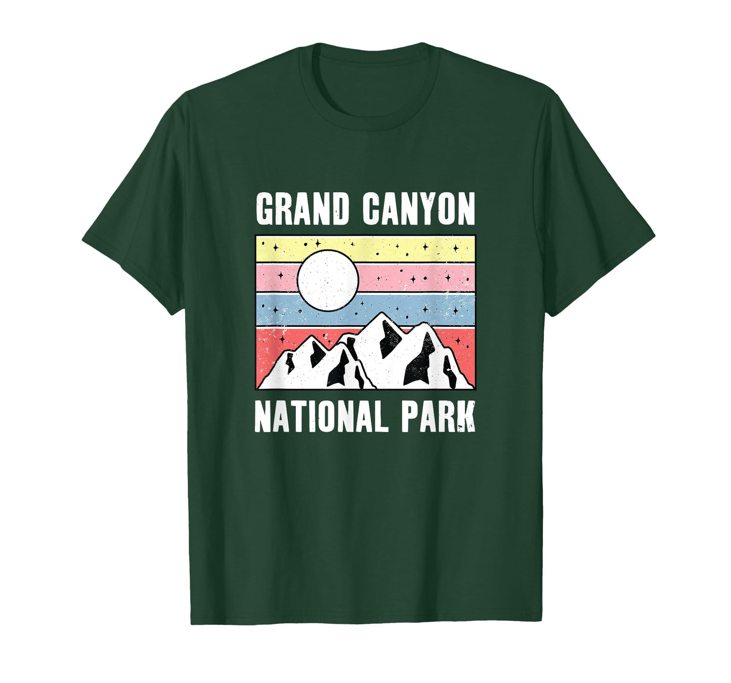 Grand Canyon National Park Mountain Sunset T-Shirt