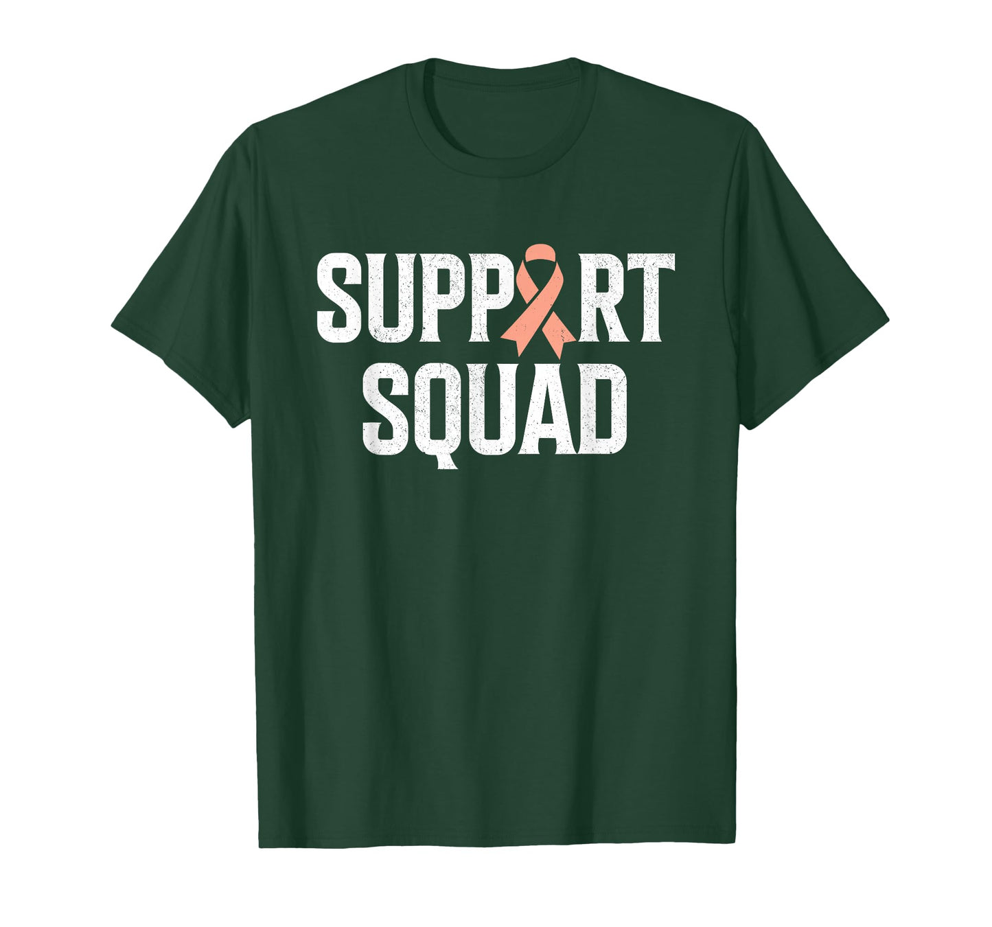 Support Squad Support Uterine Cancer Awareness T-Shirt