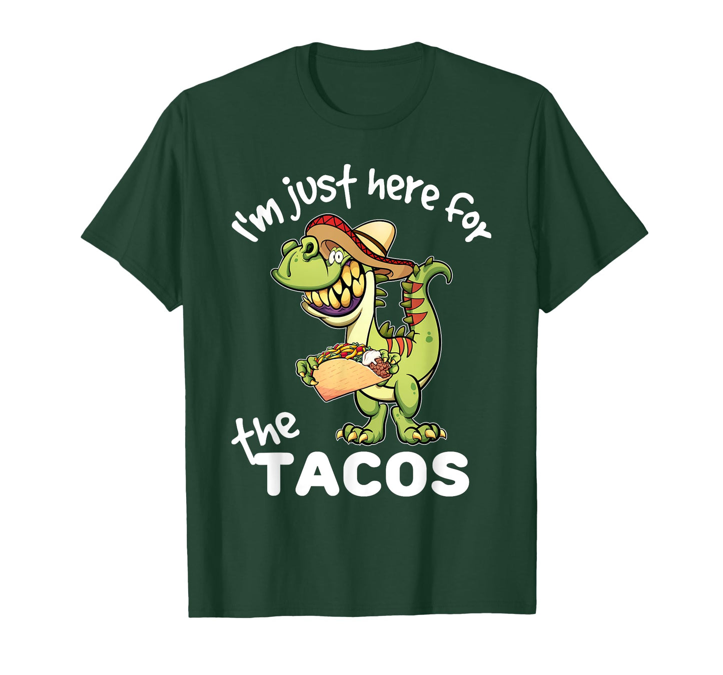 Cinco de Mayo Shirts For Kids Boys Taco T Rex Dinosaur Shirt T-Shirt