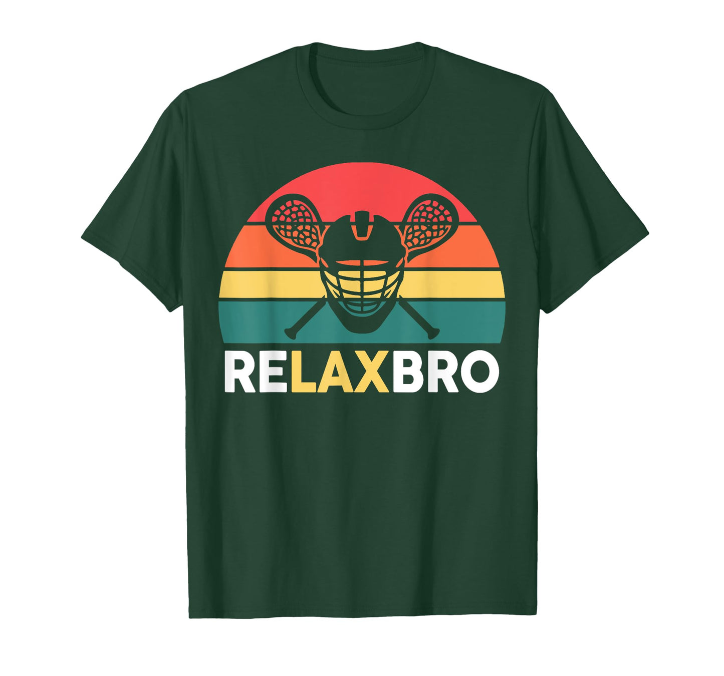 Lacrosse-Shirt Relaxbro Funny Lacrosse Lax Boys Youth Men T-Shirt