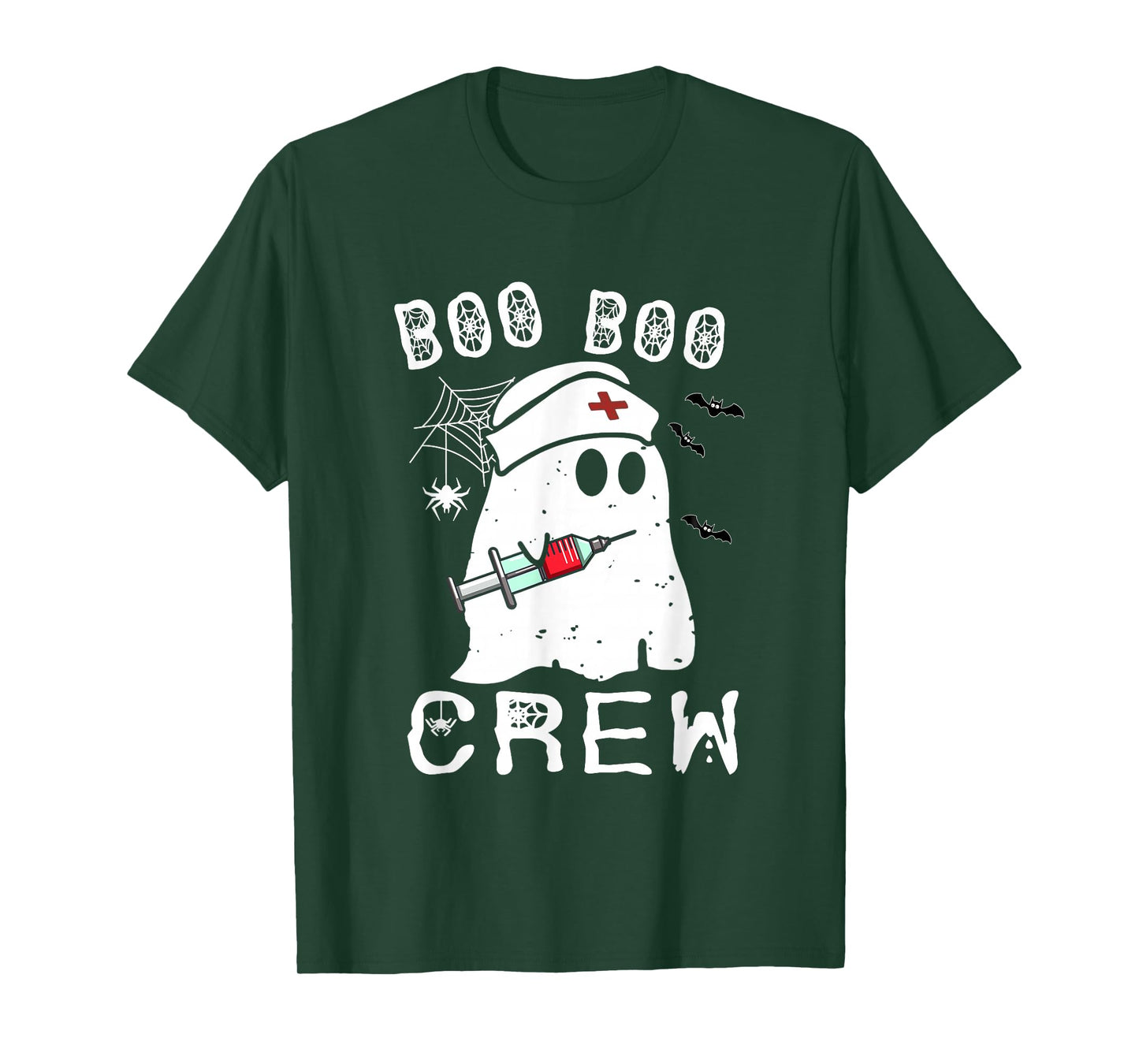 Boo Boo Crew Nurse Nursing Halloween Costumes Men Women T-Shirt