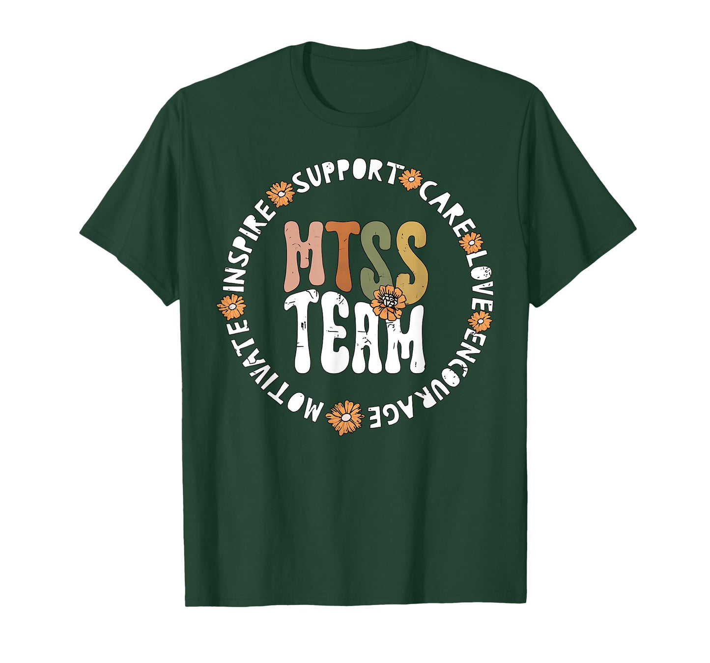 Retro MTSS Team Multi Tiered System of Support Student T-Shirt