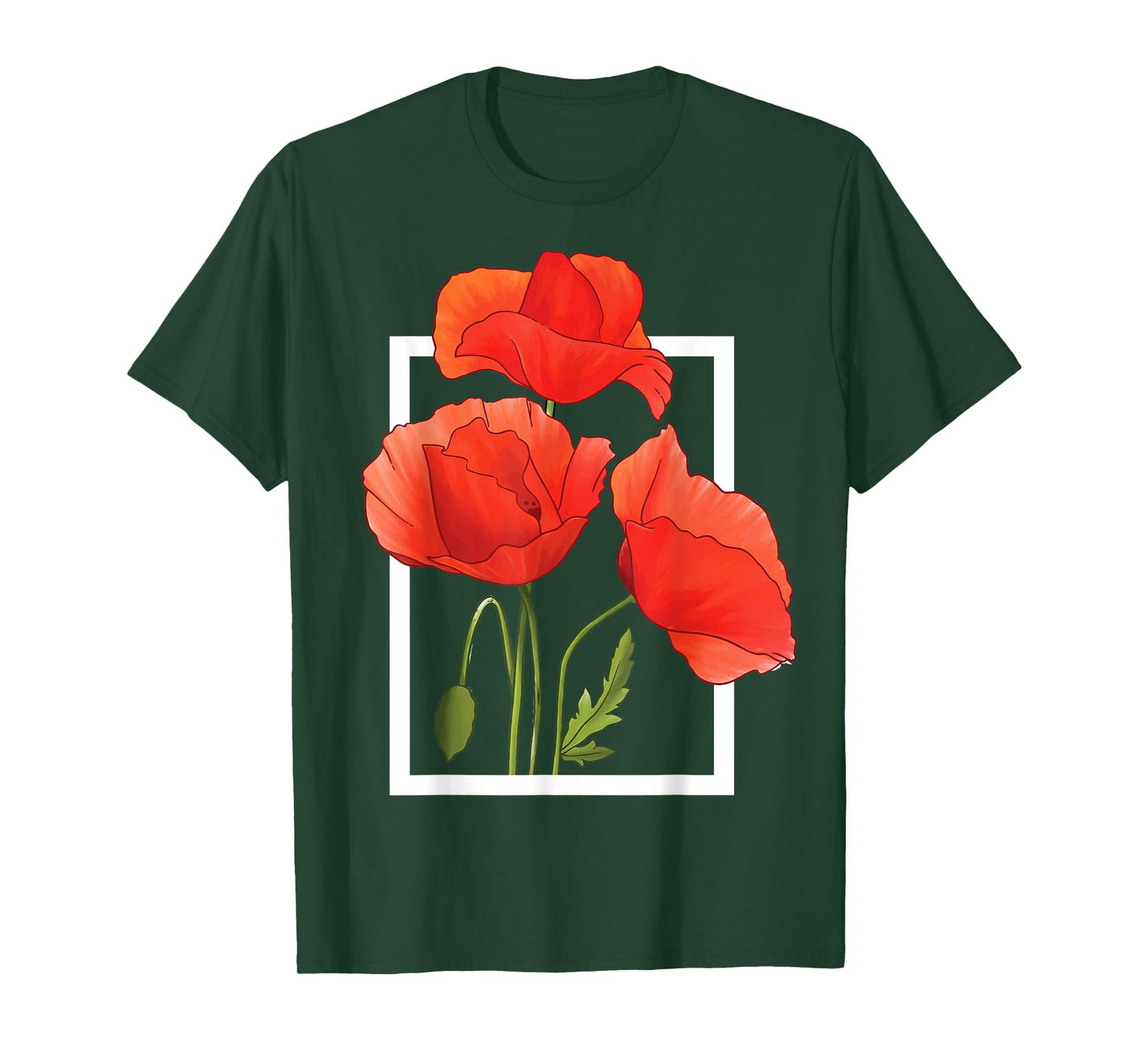 Poppy Flowers T-Shirt