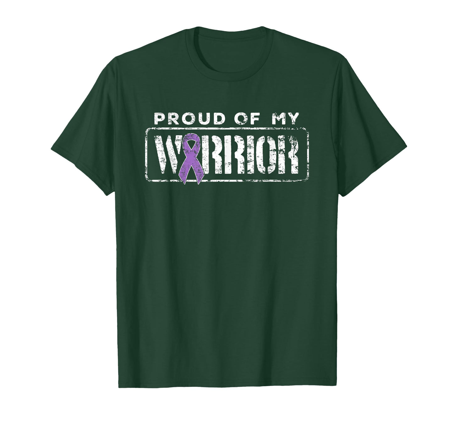Hodgkins Lymphoma Cancer Support Proud Family Warrior T-Shirt