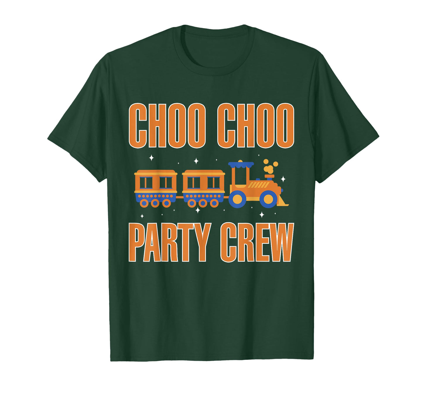 Choo Choo Party Crew Railway Train Birthday T-Shirt