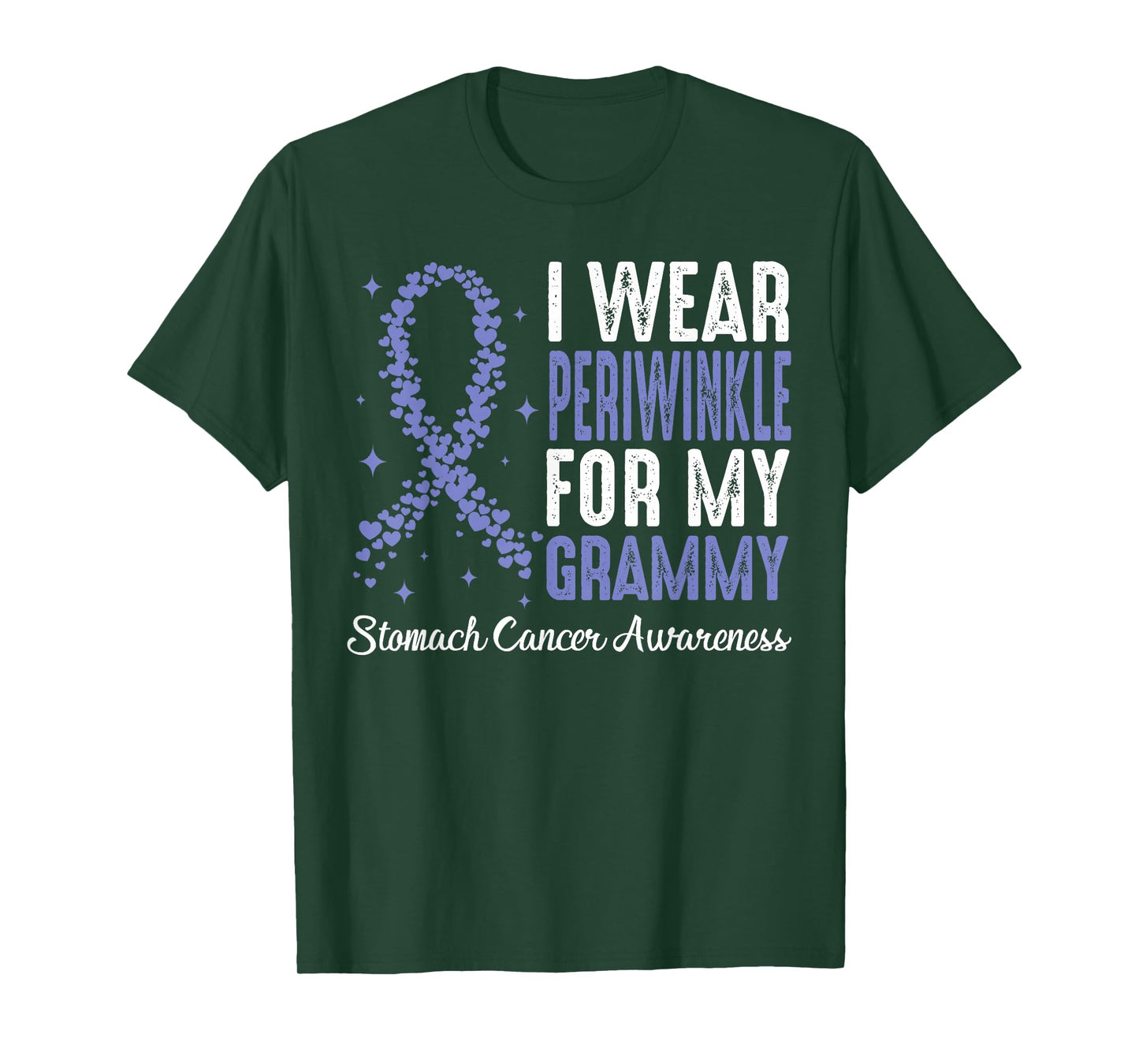 I Wear Periwinkle for My Grammy Stomach Cancer Awareness T-Shirt