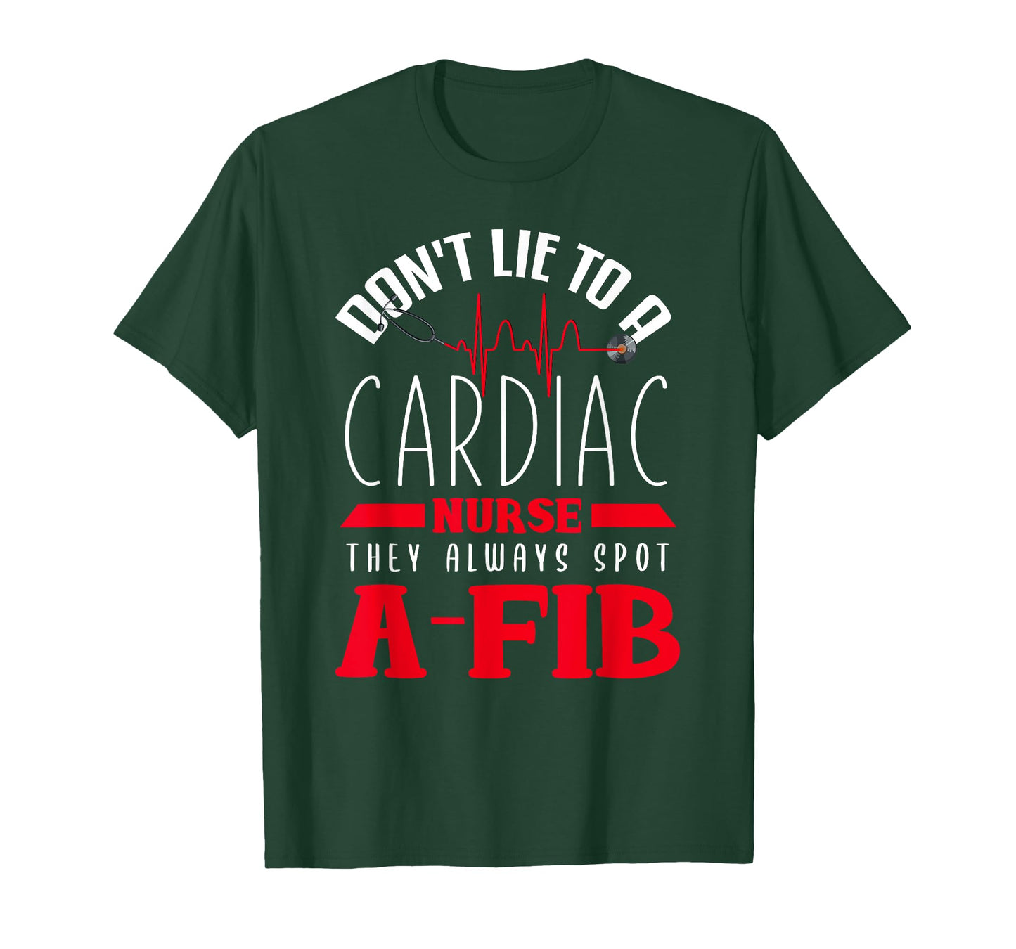 Funny Cardiac Nurse Shirt Joke Cardiology Nursing Cathlab T-Shirt