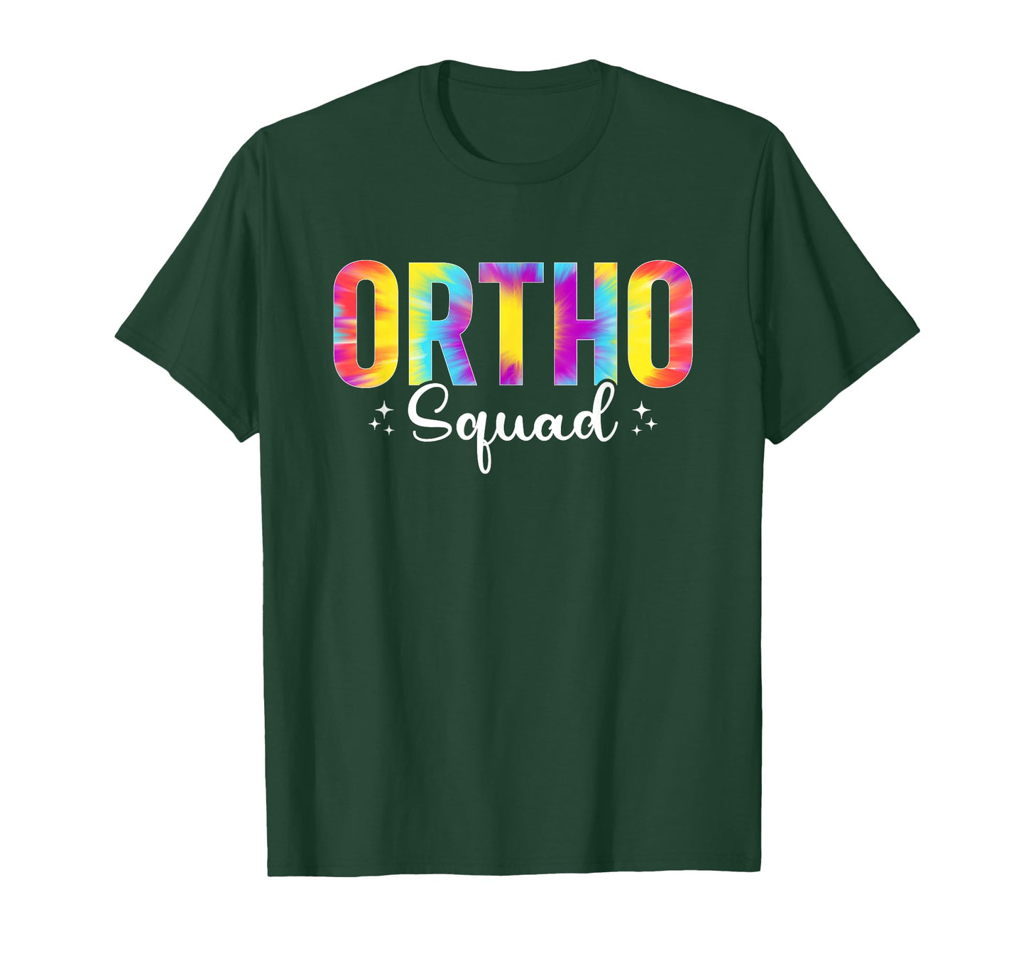Ortho Squad Orthopedic Surgeon Orthopedist Tie Dye T-Shirt