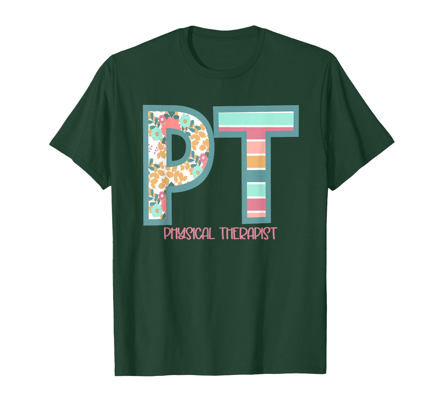 Groovy Physical Therapy PT Physical Therapist Back To School T-Shirt