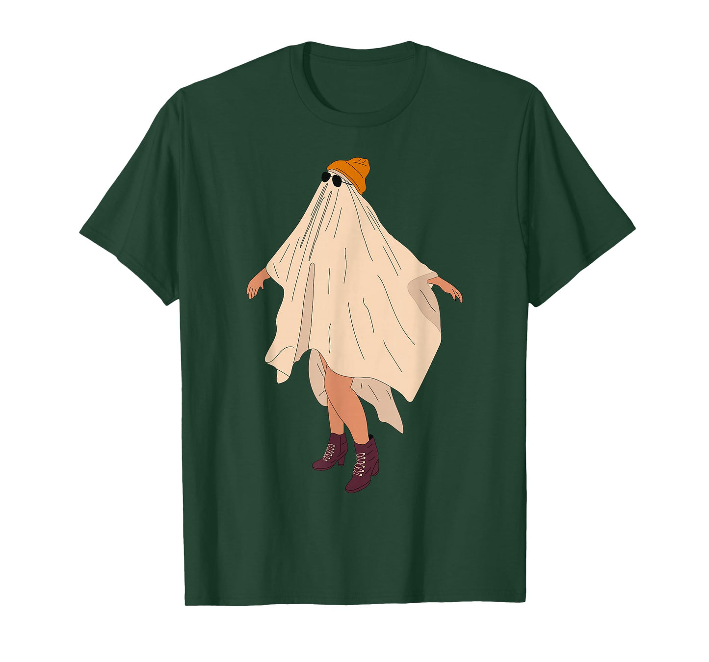 Funny Scary Happy Halloween Costume Men Women Kids Boo 2025 T-Shirt
